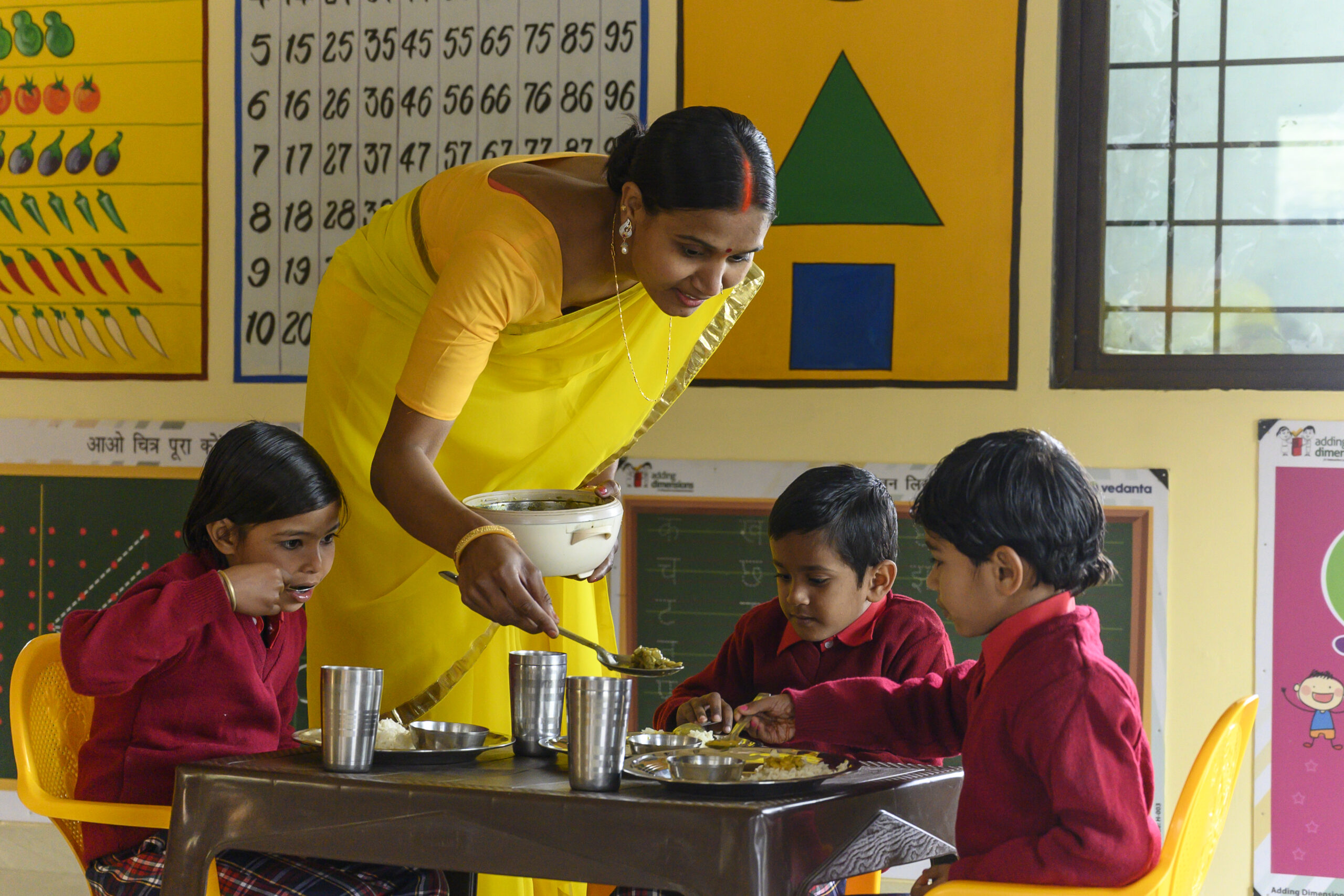 Teaching nutrition to children