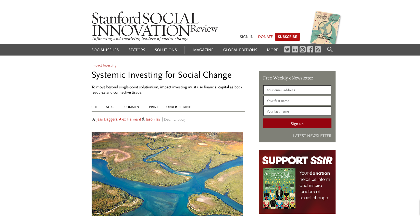 Screenshot 2024-04-11 at 11.24.22 Systemic Investing for Social Change: The Future of Philanthropic Impact website image