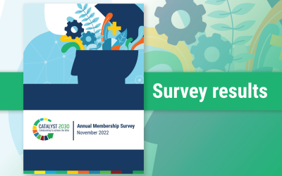 Catalyst 2030 Membership Survey Results for 2022